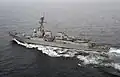 Aerial view of USS James E. Williams while underway, 2011