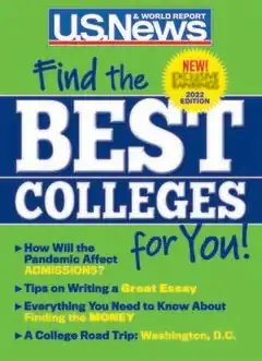 2022 Best Colleges magazine cover