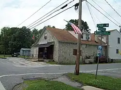 The U.S. Post Office at Galesville, Maryland, in May 2010