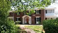 The Sigma Chi house at the University of Virginia.