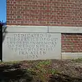 Cornerstone of the Ira Allen Chapel