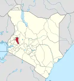 Location in Kenya