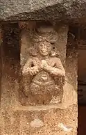 Relief of a devotee