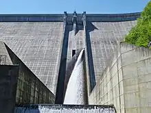 The Ueno Dam, lower reservoir of the pumped-storage Kannagawa Hydropower Plant