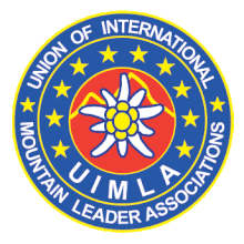 Logo of the Union of International Mountain Leader Associations.