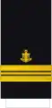Капітан-лейтенантKapitan-leytenant(Ukrainian Navy)