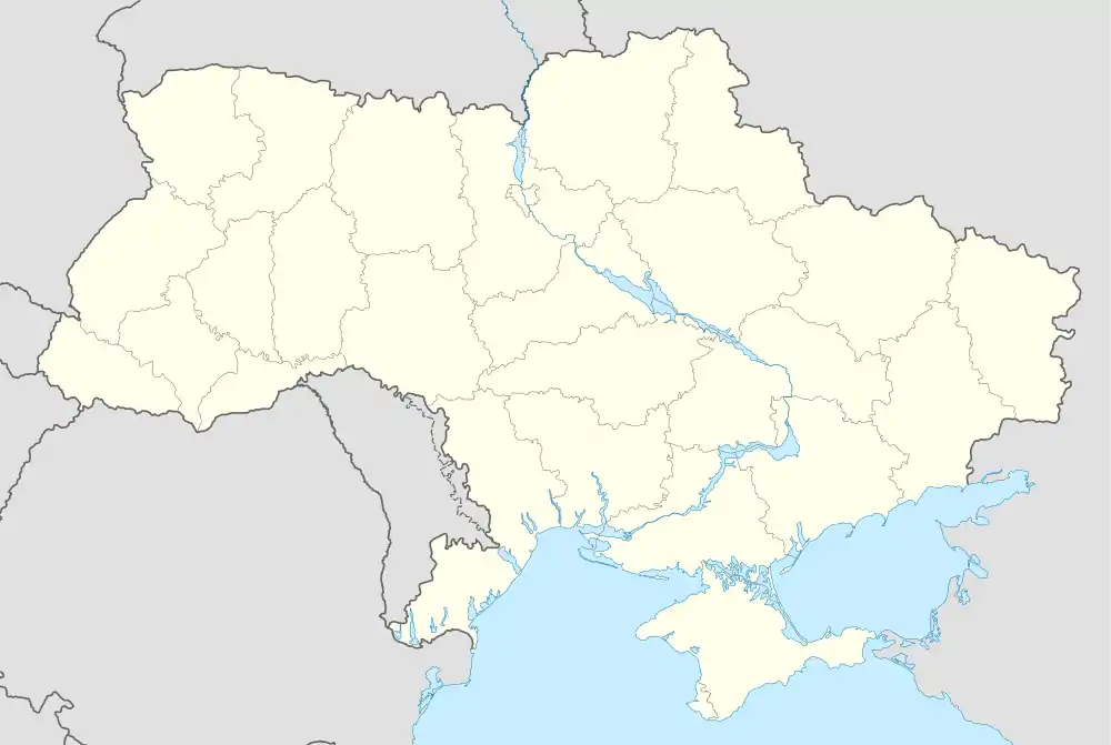 2003–04 Ukrainian Second League is located in Ukraine