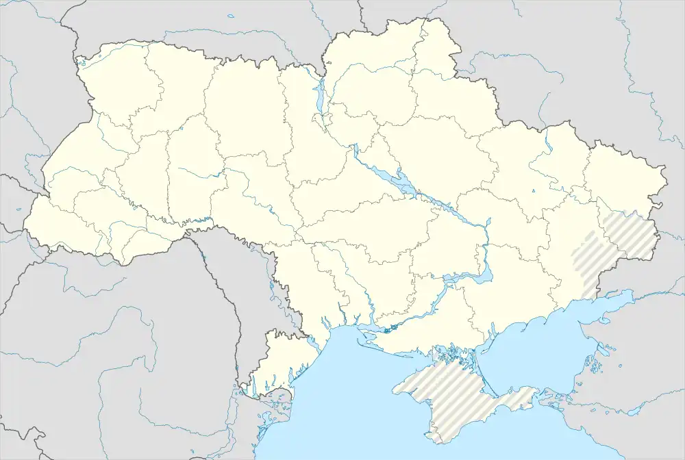 Nyzhni Vorota is located in Ukraine