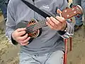 Ovation electro-acoustic ukulele