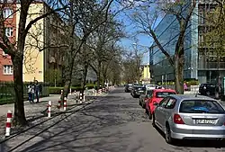 Czerska Street in Sielce, Warsaw