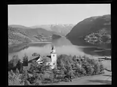 View of the church surroundings