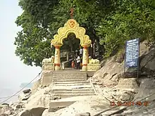 Umananda Temple, constructed by King Gadadhar Singha in CE 1694 on the world's smallest island.