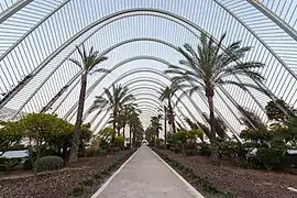 The Shade House, part of a public garden in Valencia, Spain