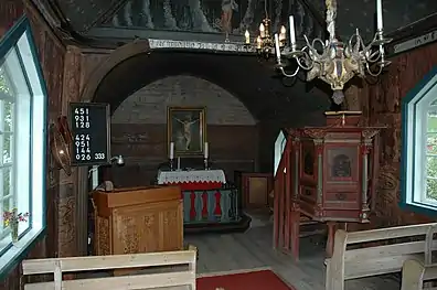 The altar