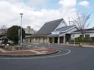 The west entrance of Unebigoryōmae Station