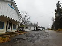 Looking south along Main Street