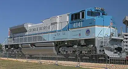 UP 4141 (now retired) at the George Bush Presidential Library (2005)