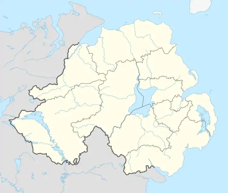 Strabane is located in Northern Ireland