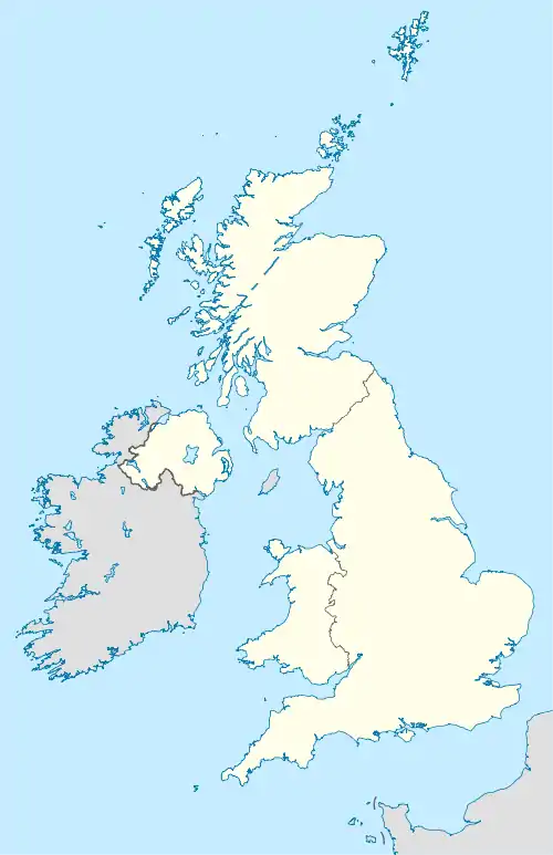 2010–11 Celtic League is located in the United Kingdom