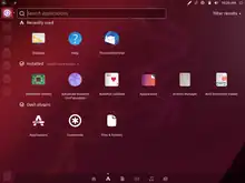 Unity 7.6 Dash on Ubuntu Unity 22.10