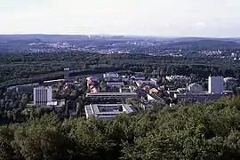 Campus of the Saarland University