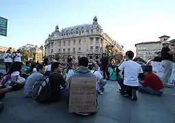 Sit-in, University Square, 15 September