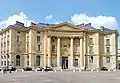 Main building of Panthéon-Assas University and Panthéon-Sorbonne University on the Place du Panthéon