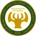 Former seal used by the university from the mid-1980s to the summer of 2018