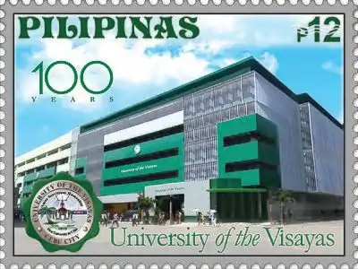 A 2019 stamp dedicated to the 100th anniversary of the University of the Visayas