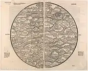 Unknown, Mer Des Hystoires World Map, 1491. This map follows the model of the T-O map, centered on Jerusalem with East (the biblical location of Paradise) at the top.