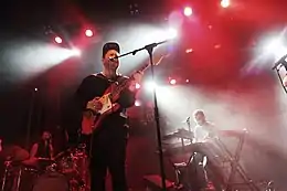 Unknown Mortal Orchestra performing at Sala Apolo in Barcelona, Spain in 2015
