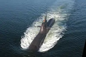 U-32 at sea