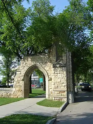 University of Saskatchewan Memorial Gates, Saskatoon, Saskatchewan, Canada
