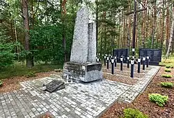Memorial to Poles murdered by the Germans in Lipniak-Majorat in 1944