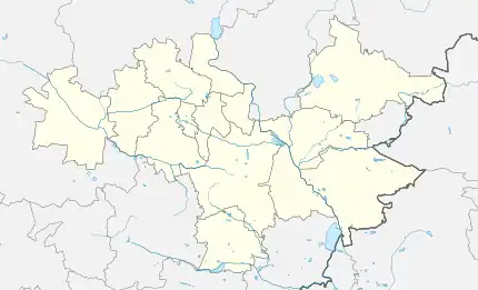 2010–11 Ekstraklasa is located in Upper Silesian Industrial Region