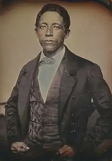 Portrait of Urias McGill, a merchant in Monrovia, Liberia.