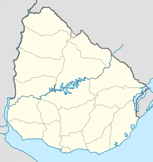 Tomás Gomensoro is located in Uruguay