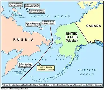 Maritime boundary sketch