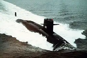 USS Von Steuben, underway, 15 May 1985