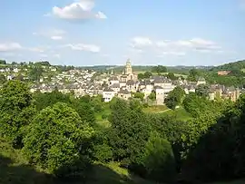 A general view of Uzerche