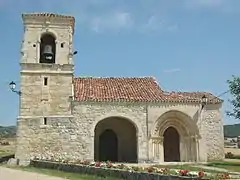 Late Romanesque church in Uzquiano