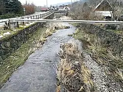 Jizera River in Víchová nad Jizerou