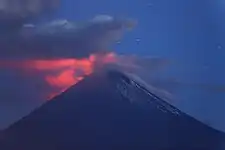 The eruption of July 2016