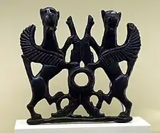 Luristan bronze griffins, 9-7th century BC, Museum of Ancient Near East, Berlin.