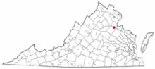Fredericksburg map