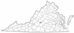 Location of Madison Heights, Virginia