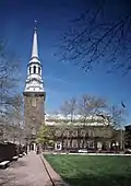 VIEW OF EXTERIOR FROM SE - Christ Church, 22-26 North Second Street, Philadelphia, HABS PA,51-PHILA,7-37