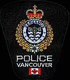 Shoulder Flash of the Vancouver Police