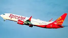 SpiceJet Boeing 737 MAX 8