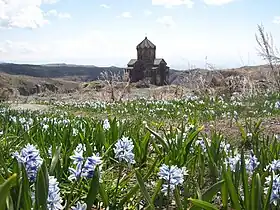 Vahramashen Surp Astvatsatsin during the spring